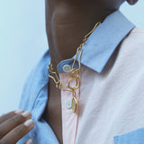 LES LIENS-LE COLLIER vermeil