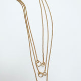 "COLLIER MINI-INFINI"-COLLIER VERMEIL OR 18 CARATS