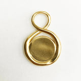 PENDENTIF ASTRE VERMEIL OR 18 CARATS PERSONNALISABLE