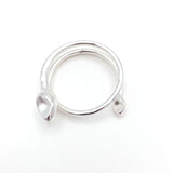 "KEYRING COEUR" ARGENT 925 PASSIVÉ