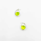 " LES BOUCLES GRANDE ECLIPSE " ARGENT 925 PASSIVÉ, capsule GELATO