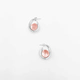 " LES BOUCLES GRANDE ECLIPSE " ARGENT 925 PASSIVÉ, capsule GELATO