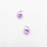 " LES BOUCLES GRANDE ECLIPSE " ARGENT 925 PASSIVÉ, capsule GELATO