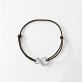 BRACELET CORDON MINI INFINI ARGENT 925 PASSIVÉ