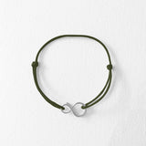 BRACELET CORDON MINI INFINI ARGENT 925 PASSIVÉ