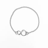 "BRACELET MINI INFINI"-BRACELET ARGENT 925 PASSIVÉ