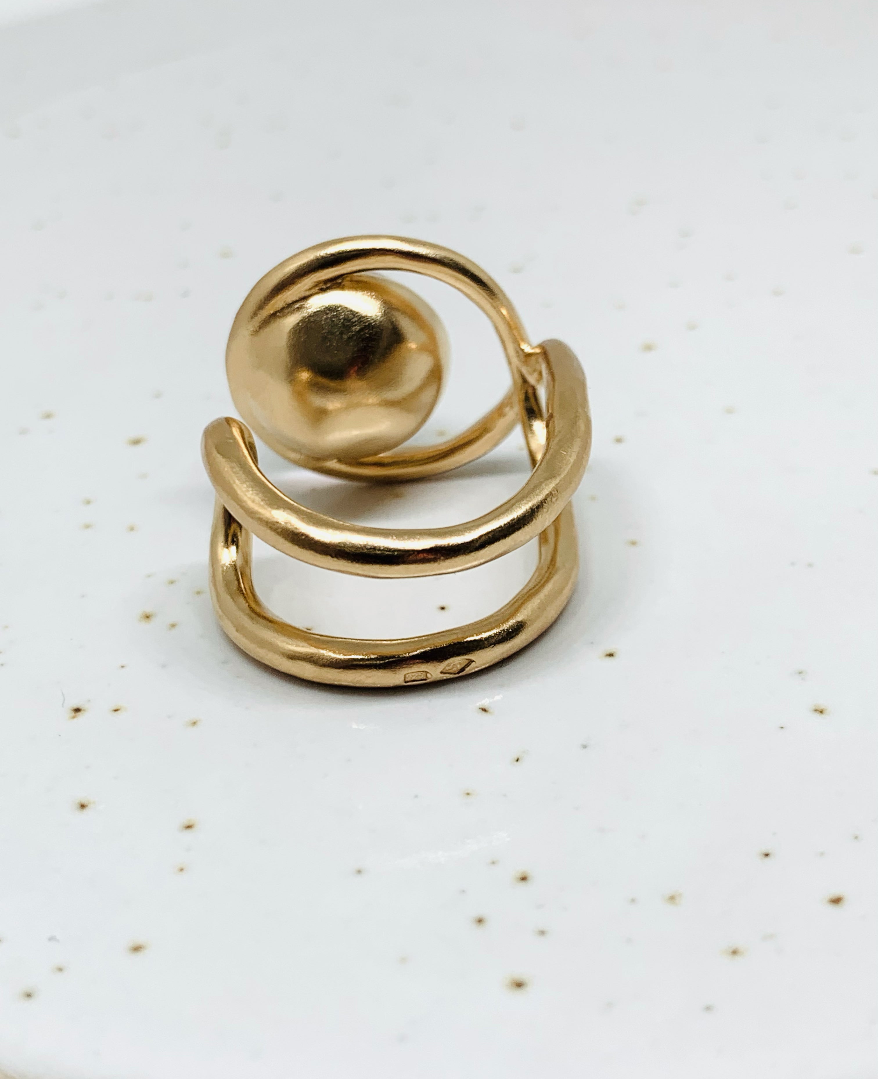 Chevalière | vermeil or 18 carats | Fabriqué en France | LAH Paris