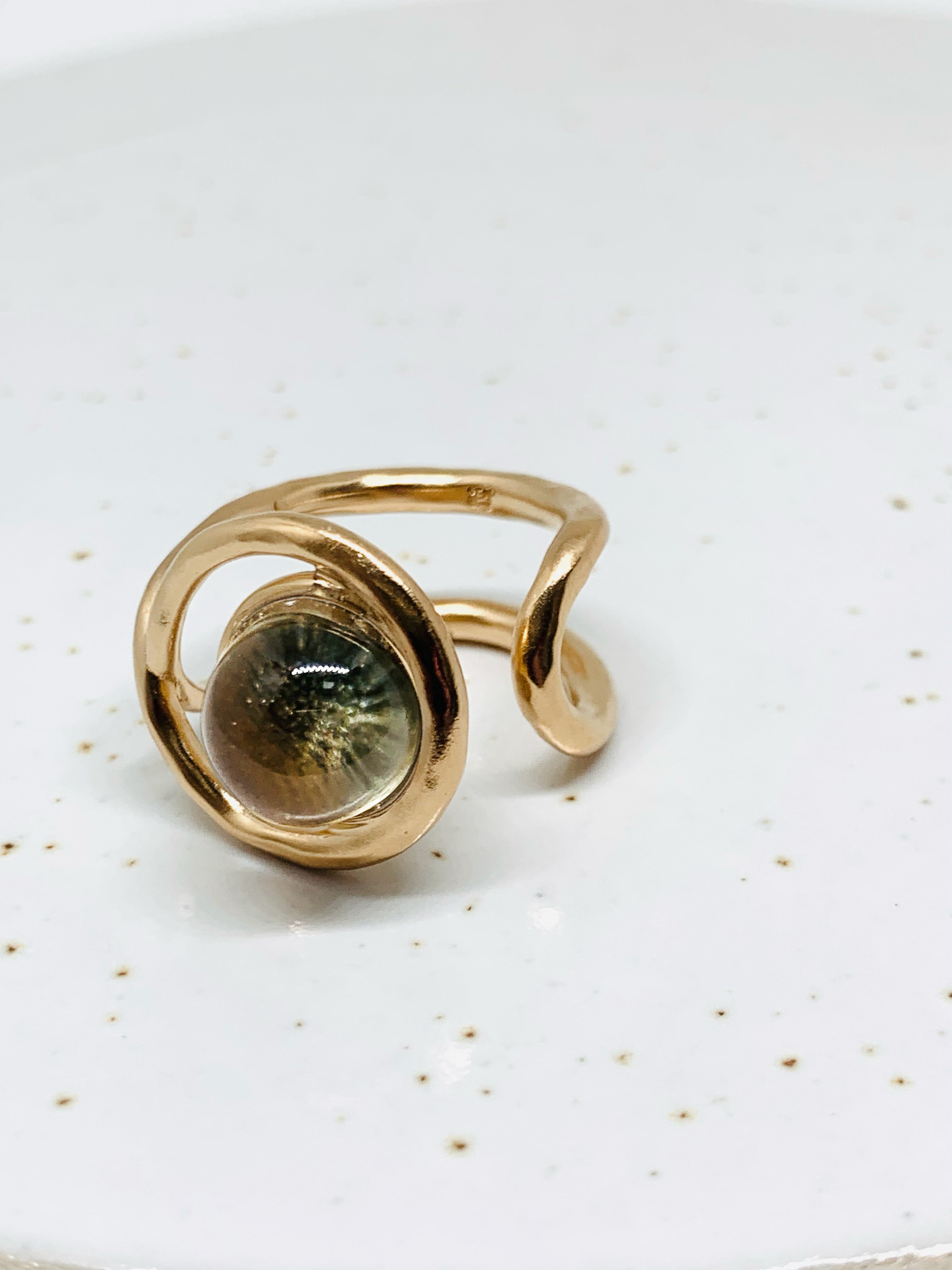 Chevalière | vermeil or 18 carats | Fabriqué en France | LAH Paris