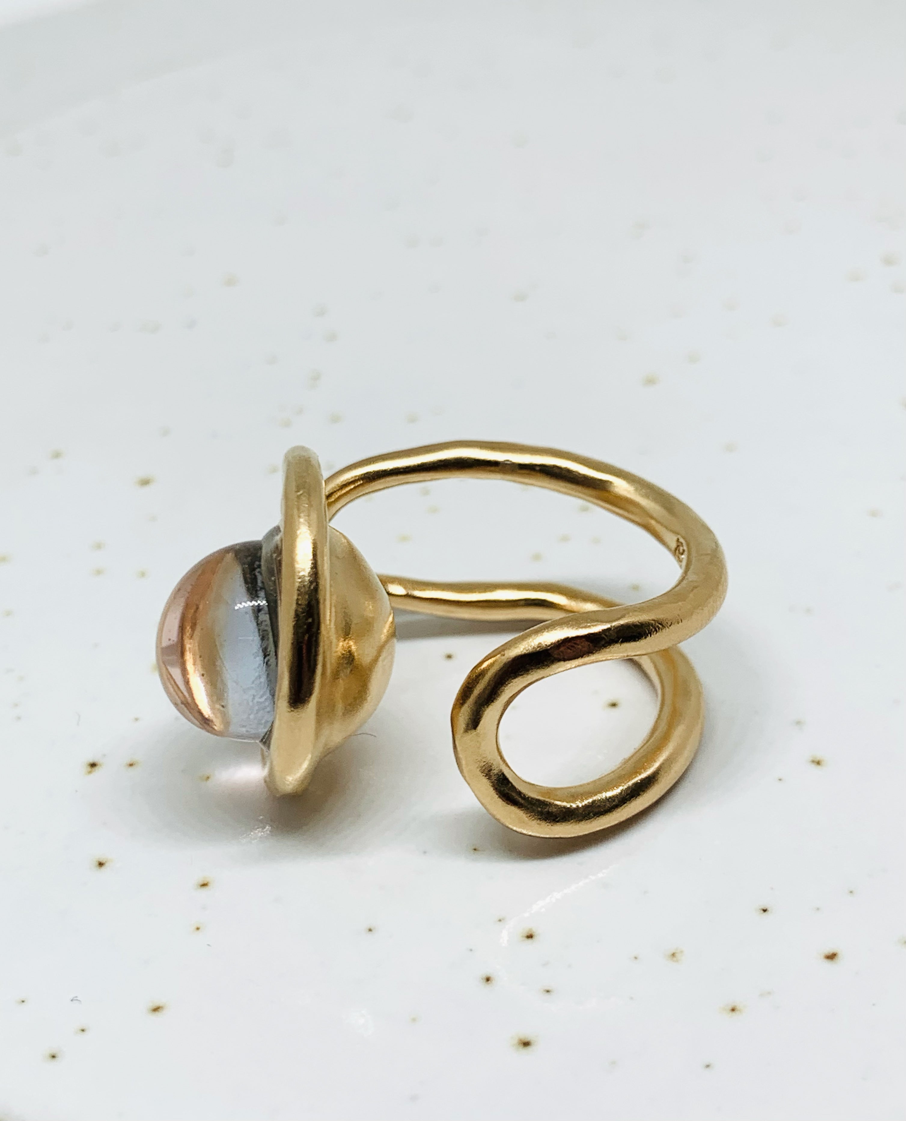 Chevalière | vermeil or 18 carats | Fabriqué en France | LAH Paris