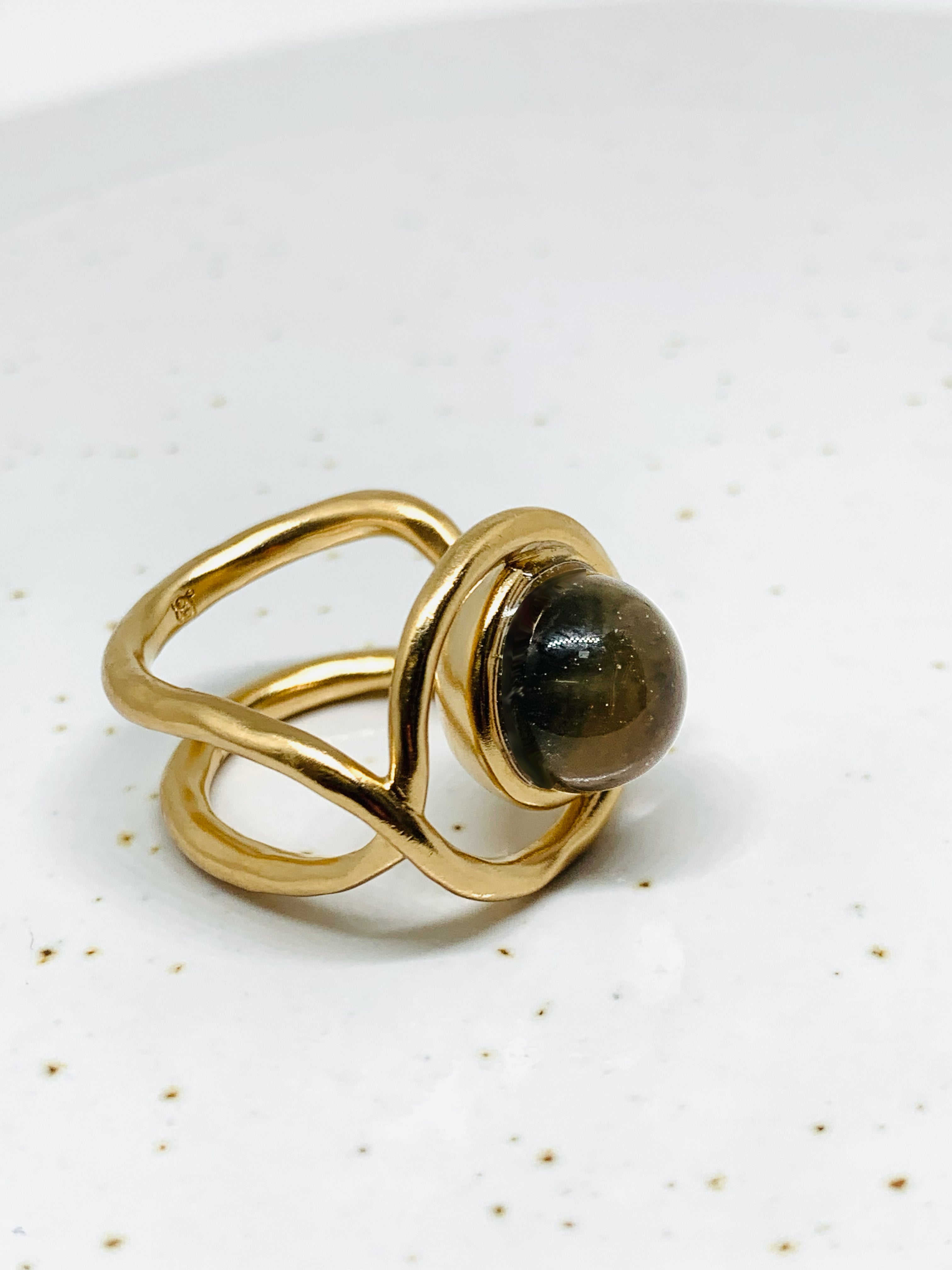 Chevalière | vermeil or 18 carats | Fabriqué en France | LAH Paris