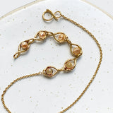 "COLLIER MINI GALAXIE"-COLLIER VERMEIL OR 18 CARATS
