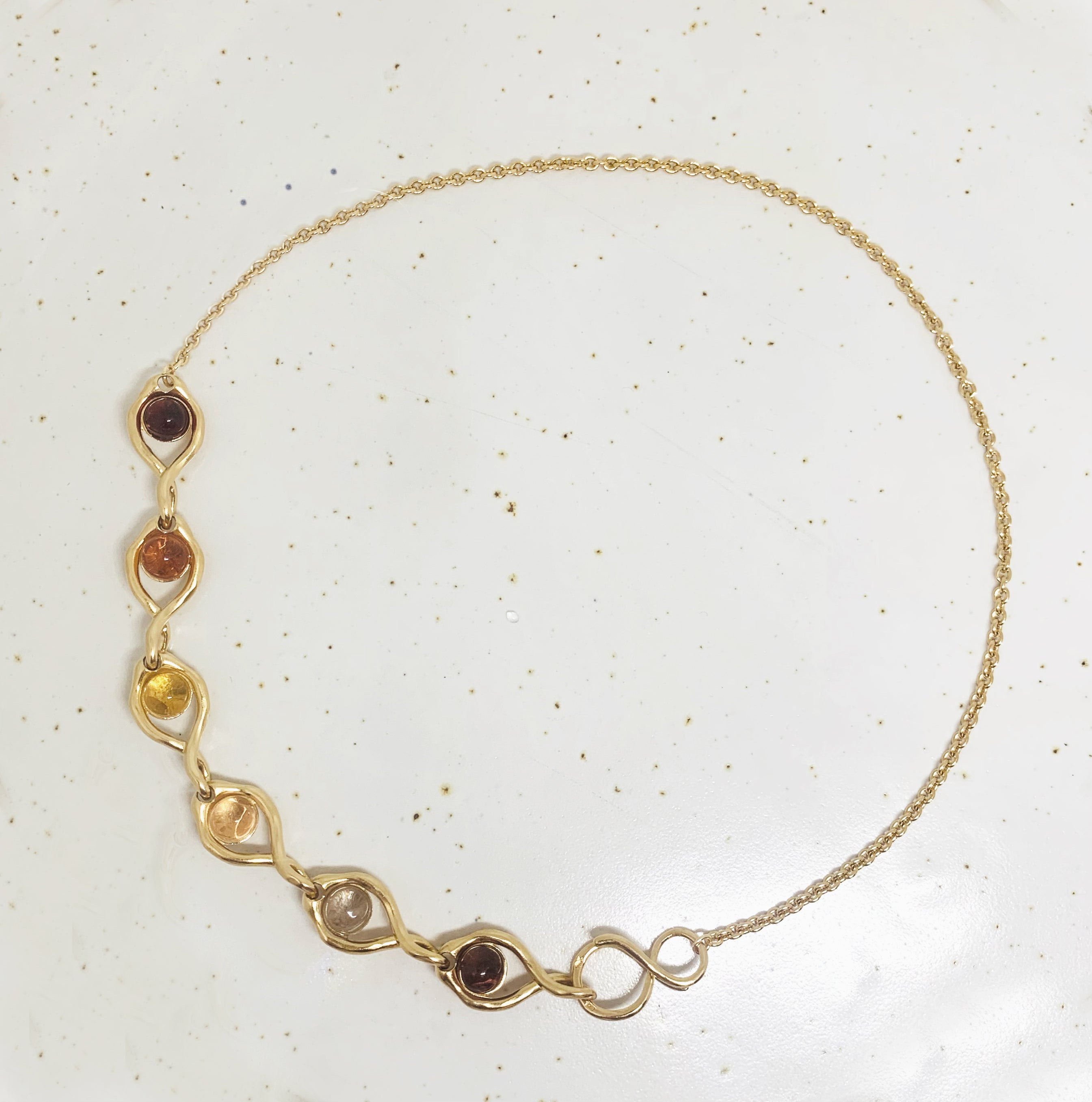 Collier court | vermeil or 18 carats | Fabriqué en France | LAH Paris