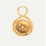 PENDENTIF ASTRE VERMEIL OR 18 CARATS PERSONNALISABLE