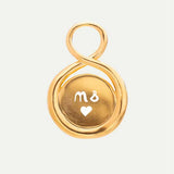 PENDENTIF ASTRE VERMEIL OR 18 CARATS PERSONNALISABLE
