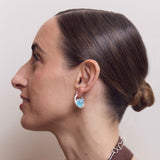 " LES BOUCLES GRANDE ECLIPSE " ARGENT 925 PASSIVÉ, capsule GELATO