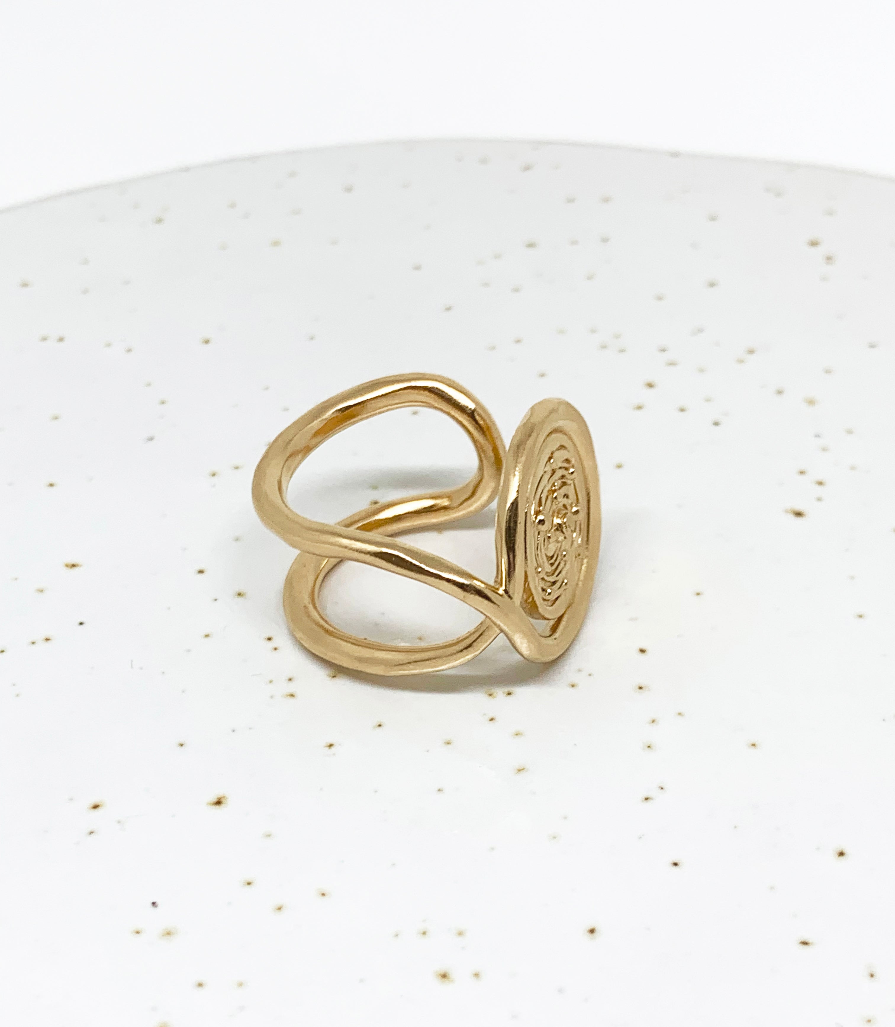 Chevalière | vermeil or 18 carats | Fabriqué en France | LAH Paris