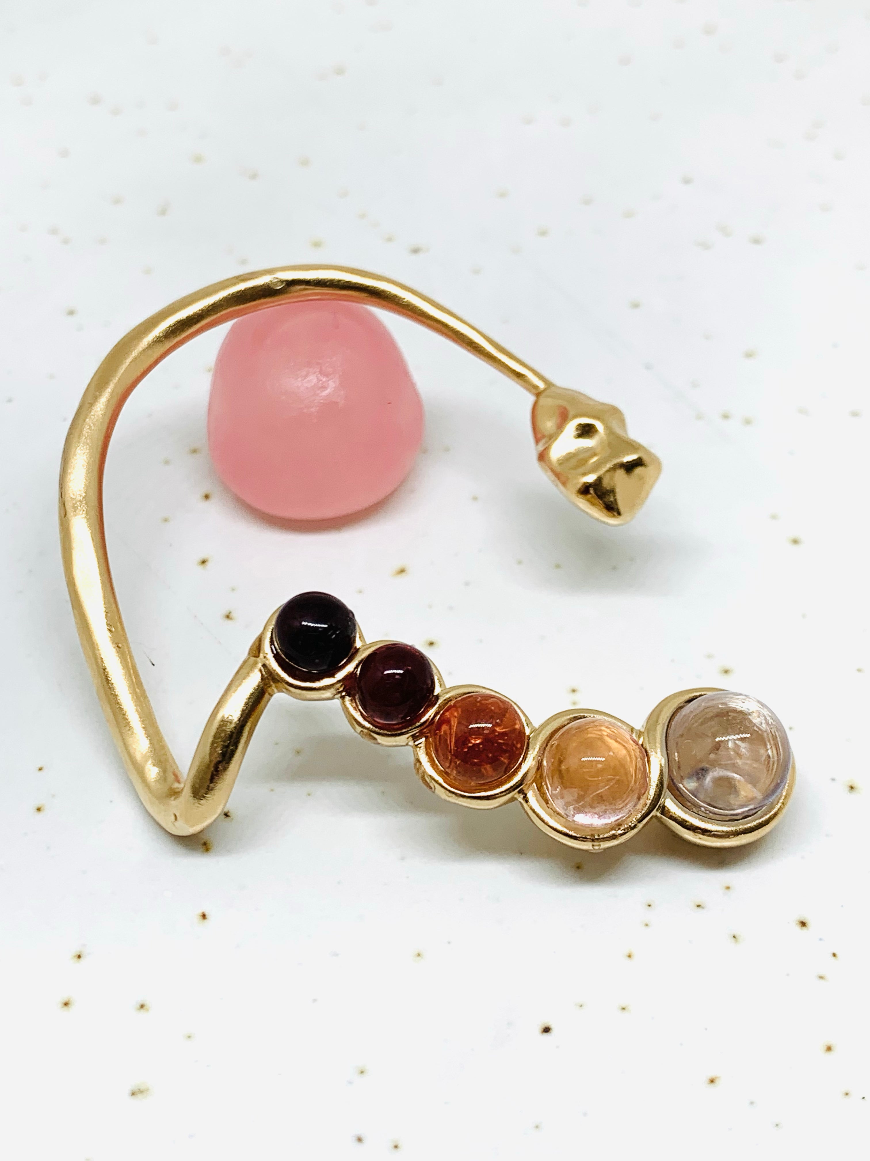 bijou d'oreille | vermeil or 18 carats | Fabriqué en France | LAH Paris