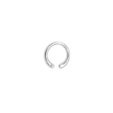 THE SMALL EARCUFF IN PASSIVATED SILVER