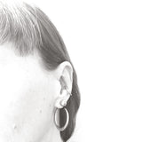 THE SMALL EARCUFF IN PASSIVATED SILVER