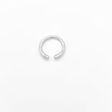 THE SMALL EARCUFF IN PASSIVATED SILVER