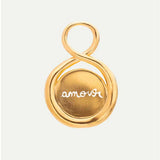 PENDENTIF ASTRE VERMEIL OR 18 CARATS PERSONNALISABLE