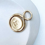 PENDENTIF VIERGE EN VERMEIL OR 18 CARATS