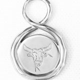 PENDENTIF TAUREAU EN ARGENT 925 PASSIVÉ