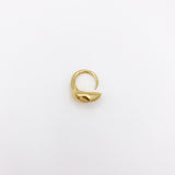 "BAGUE COEUR" BAGUE VERMEIL OR 18 CARATS