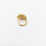 "BAGUE COEUR" BAGUE VERMEIL OR 18 CARATS