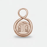 PENDENTIF BALANCE EN BRONZE ROSÉ