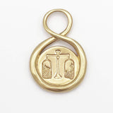 18K GOLD VERMEIL BALANCE PENDANT