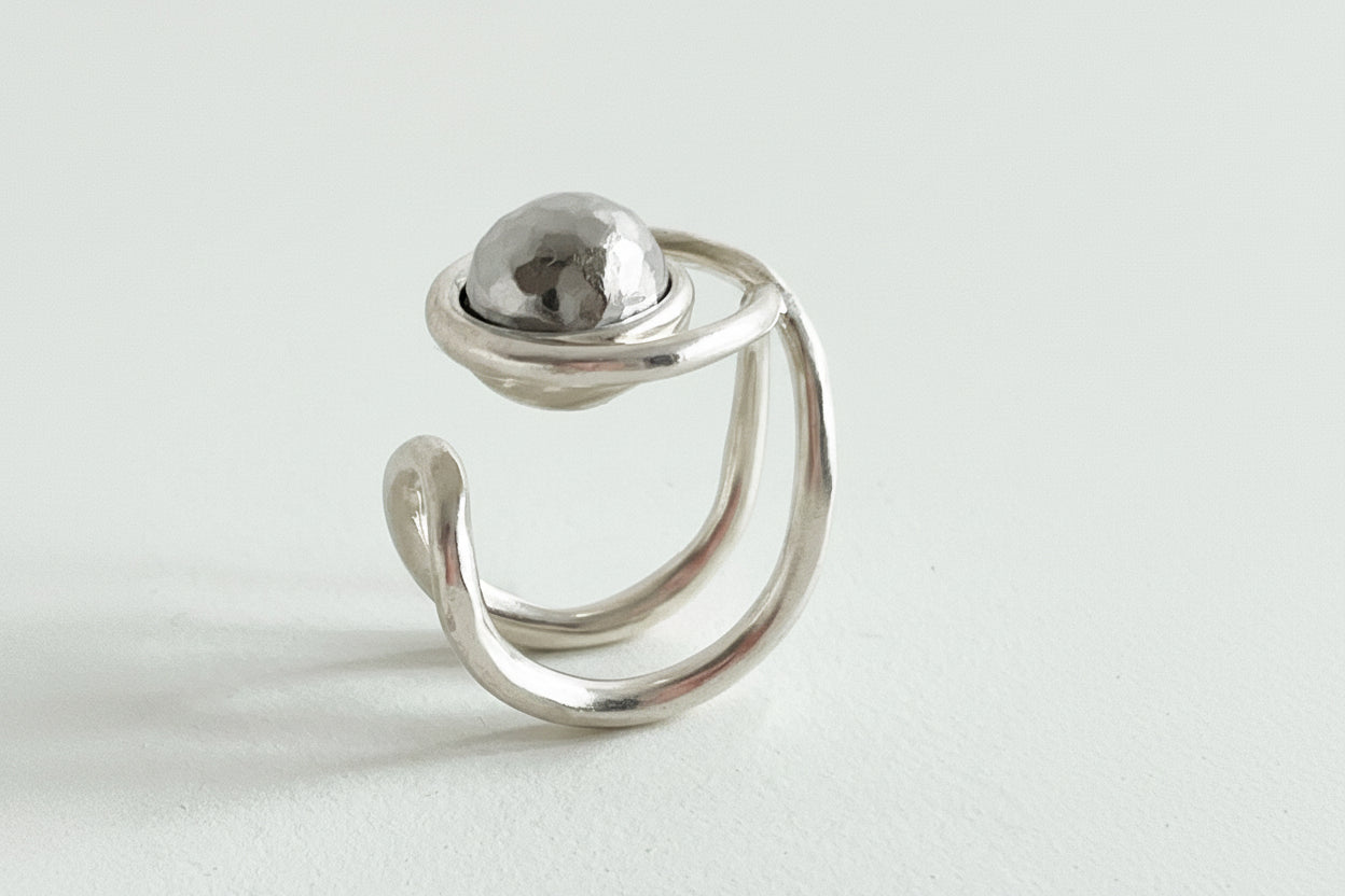 "LA CHEVALIÈRE CÉLESTE" ARGENT