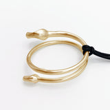 "KEYRING COEUR" 18 CARAT GOLD VERMEIL