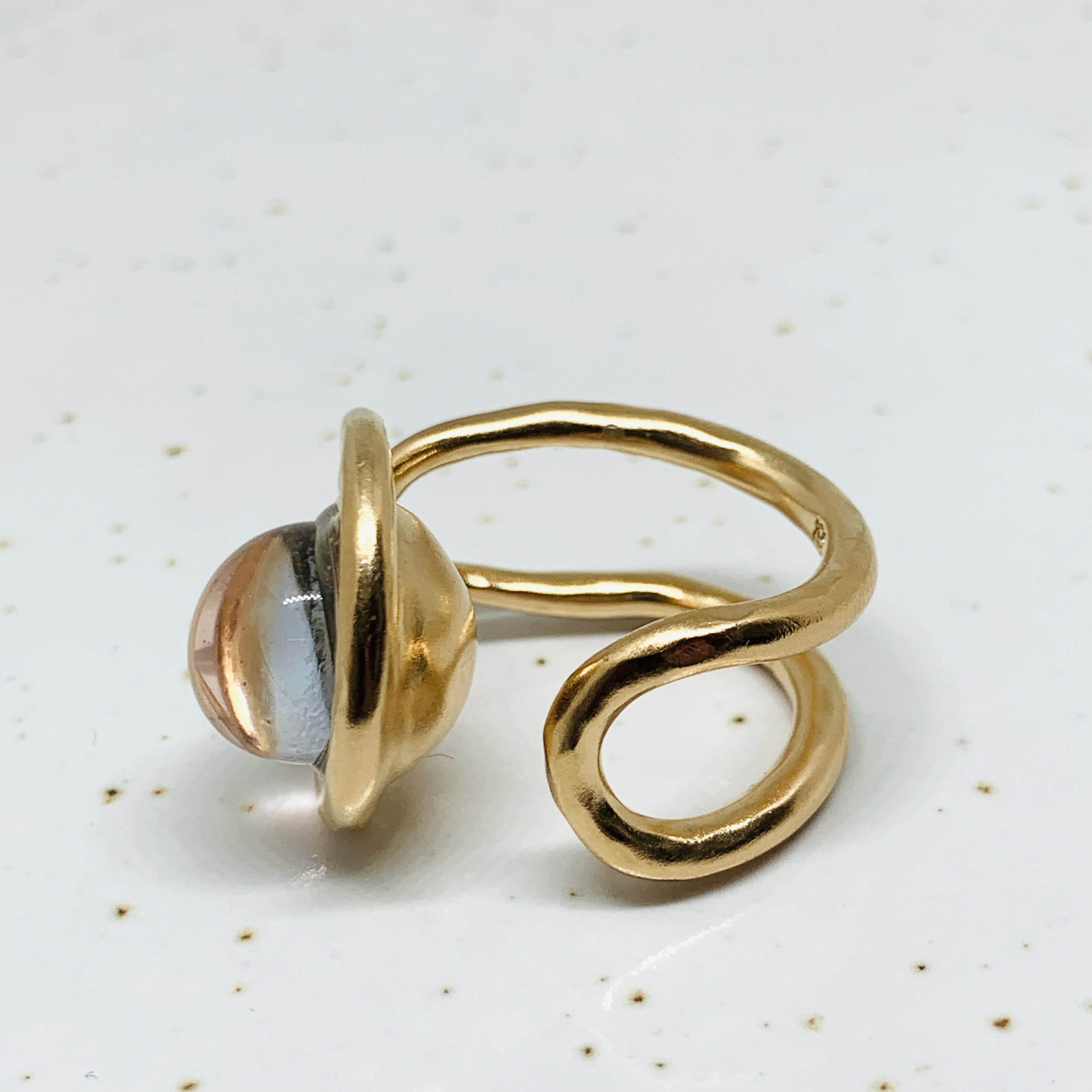 Chevalière | vermeil or 18 carats | Fabriqué en France | LAH Paris