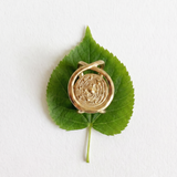 “GALAXY SIGNET RING” 18 CARAT GOLD VERMEIL