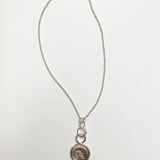 "MINI-INFINITE NECKLACE"-PASSIVATED 925 SILVER