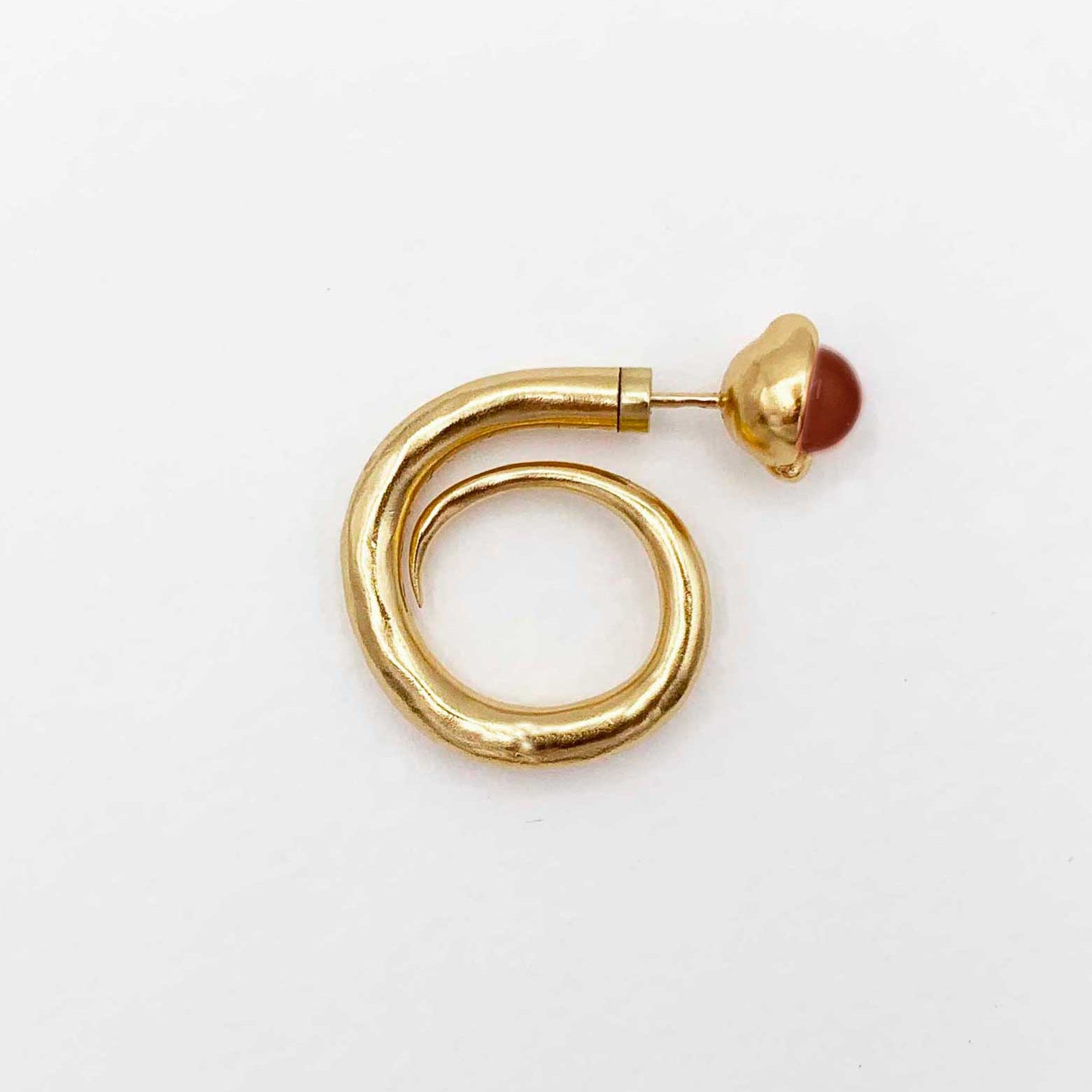 "GALACTIC CURVE" 18 CARAT GOLD VERMEIL