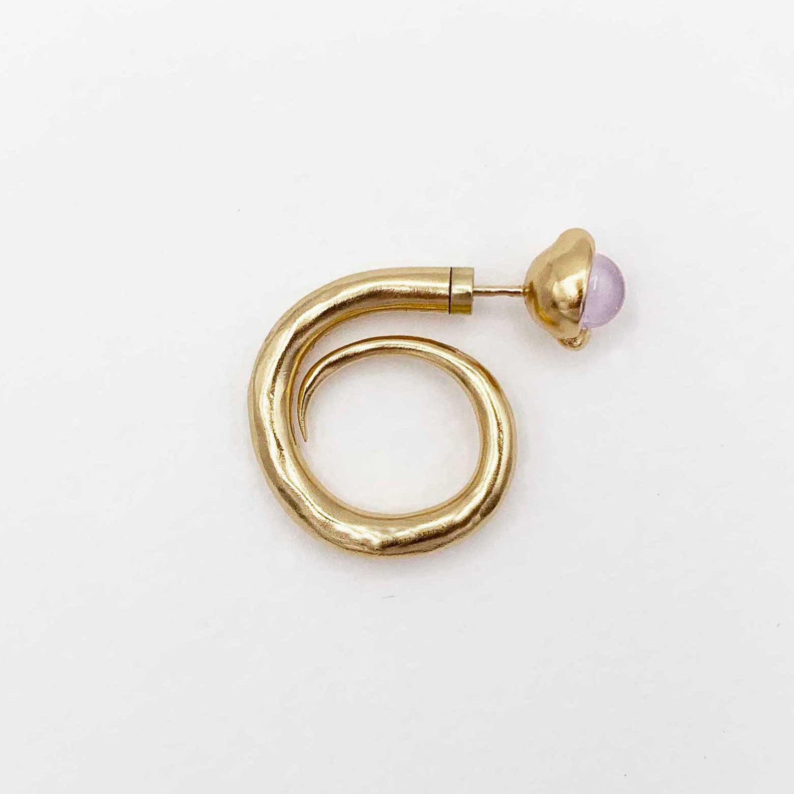 "GALACTIC CURVE" 18 CARAT GOLD VERMEIL