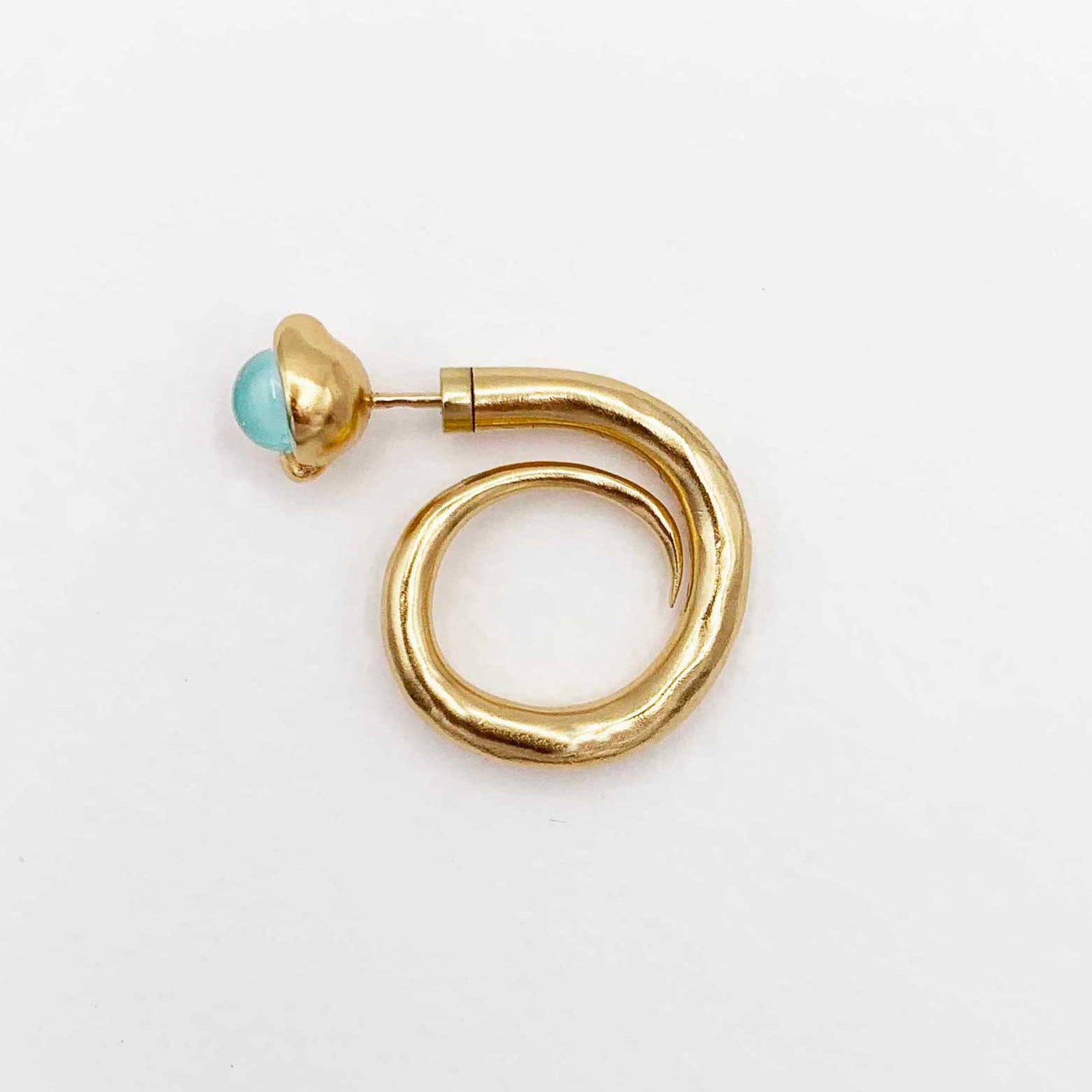 "GALACTIC CURVE" 18 CARAT GOLD VERMEIL