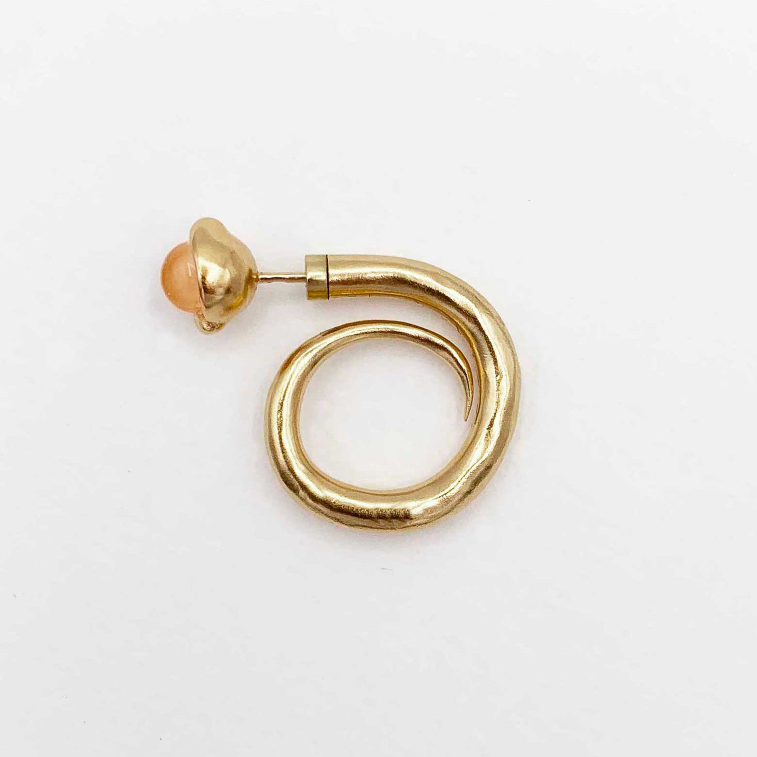 "GALACTIC CURVE" 18 CARAT GOLD VERMEIL