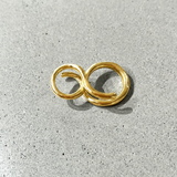 fermoir infini -vermeil