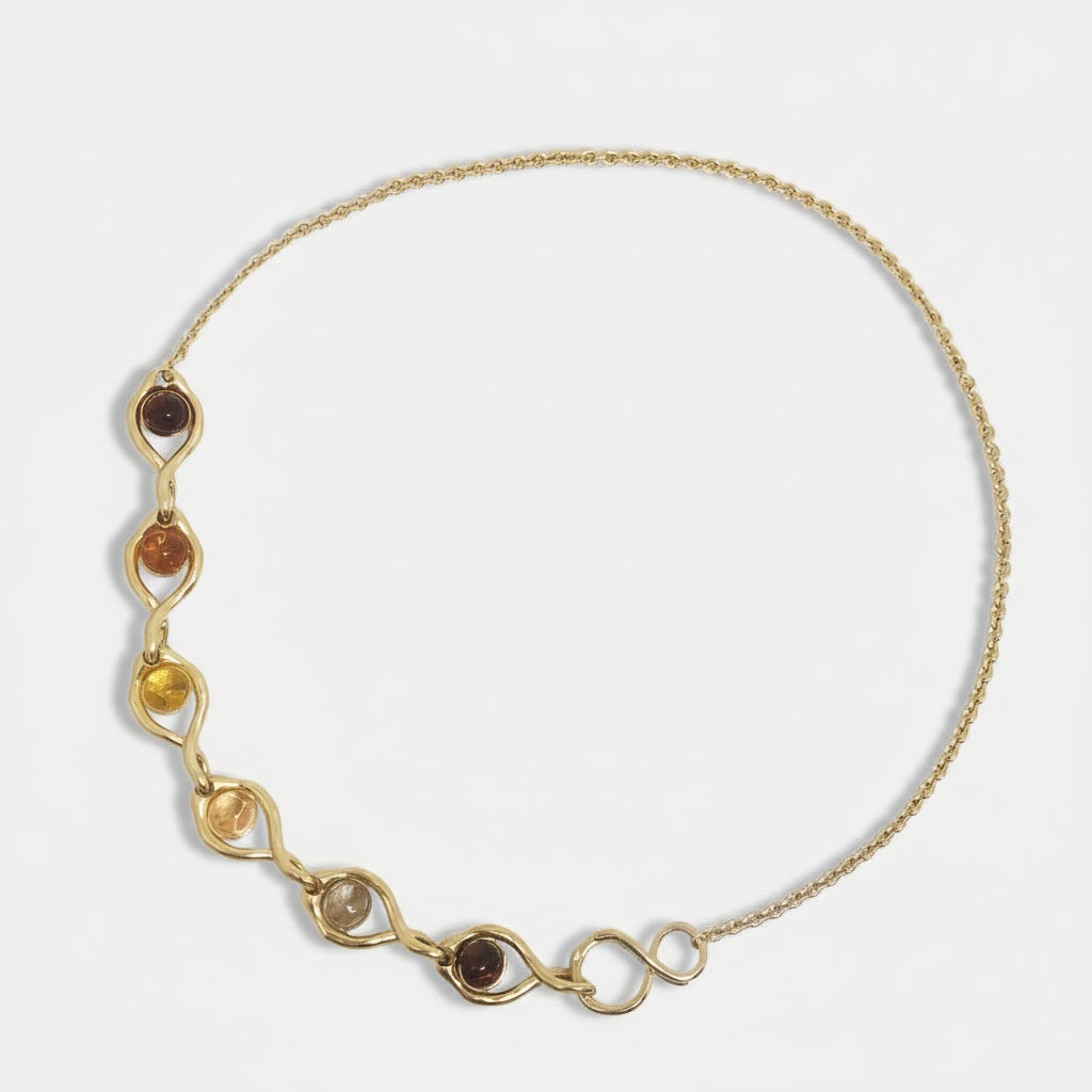 Collier court | vermeil or 18 carats | Fabriqué en France | LAH Paris