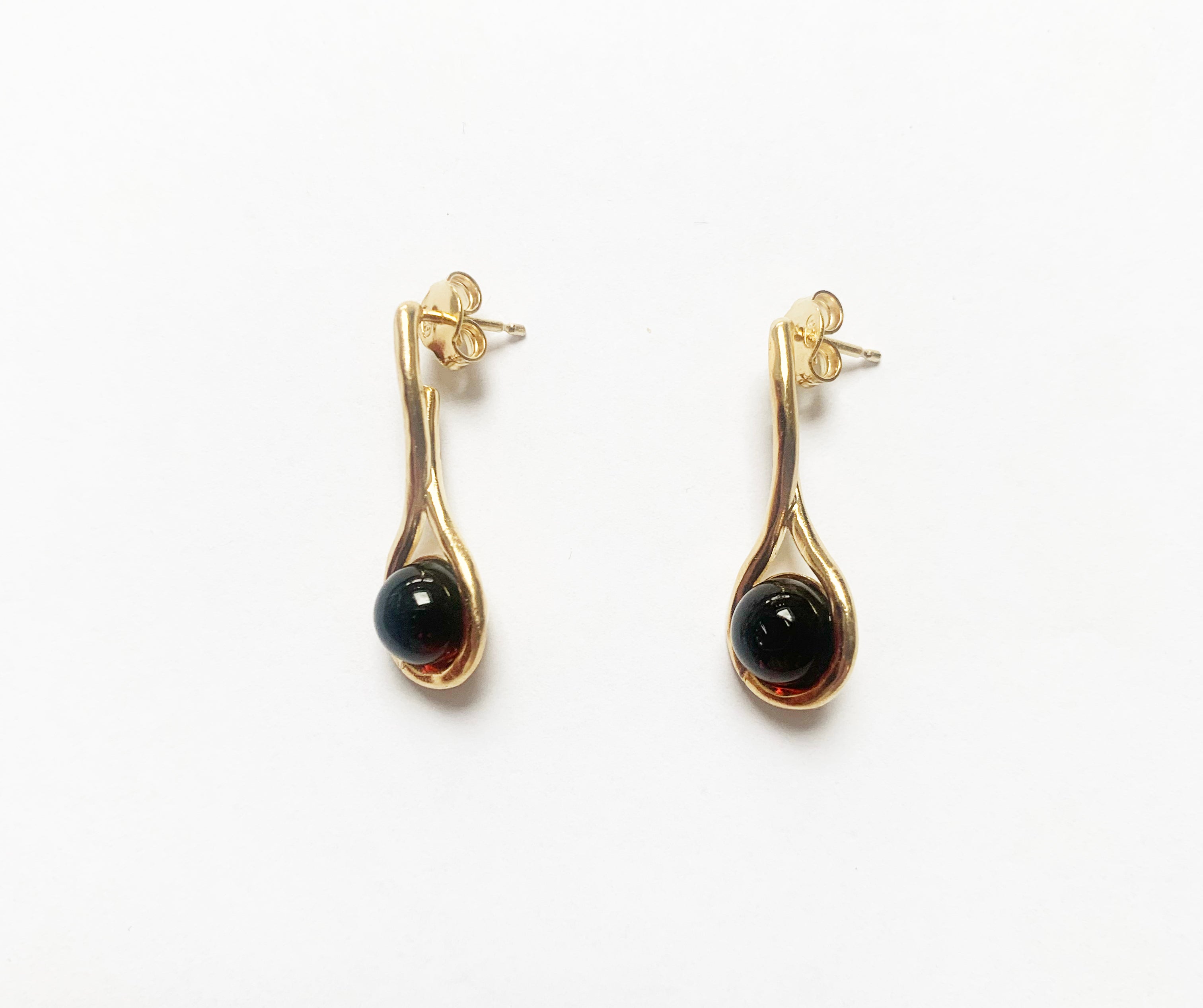 "LES DORMEUSES ECLIPSES GELATO" VERMEIL OR 18 CARATS