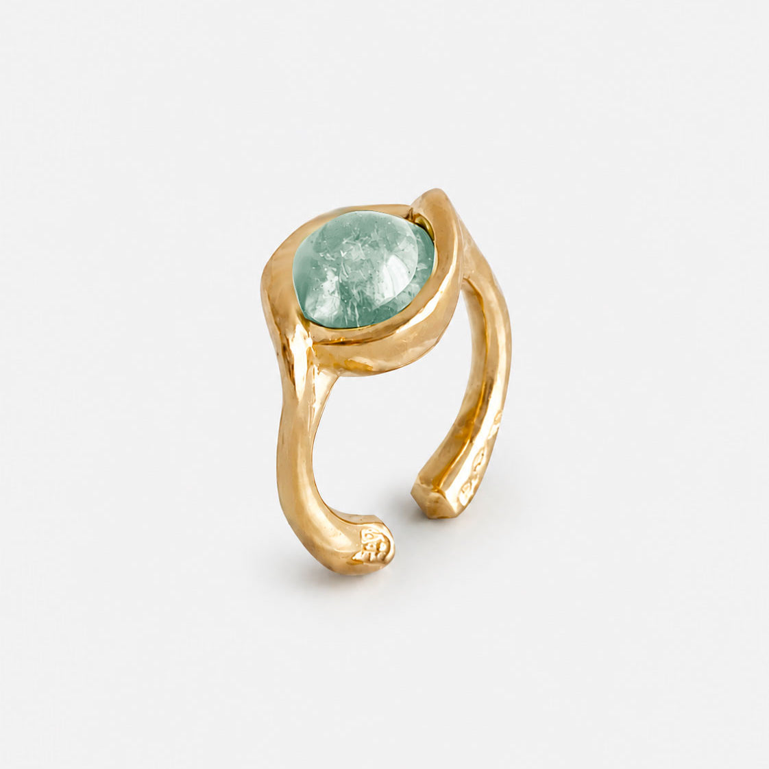 "EARCUFF ECLIPSE"-EARCUFF VERMEIL OR 18 CARATS