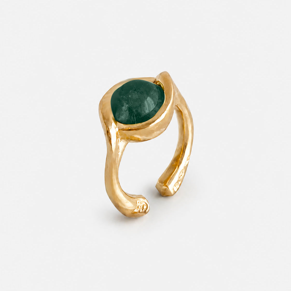 "EARCUFF ECLIPSE"-EARCUFF VERMEIL OR 18 CARATS