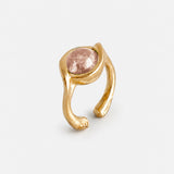 "EARCUFF ECLIPSE"-EARCUFF VERMEIL OR 18 CARATS