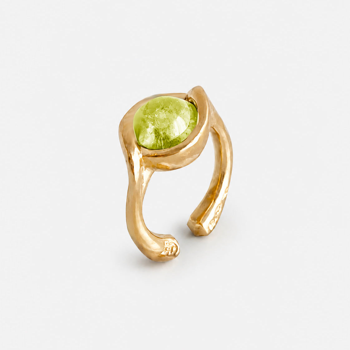 "EARCUFF ECLIPSE"-EARCUFF VERMEIL OR 18 CARATS