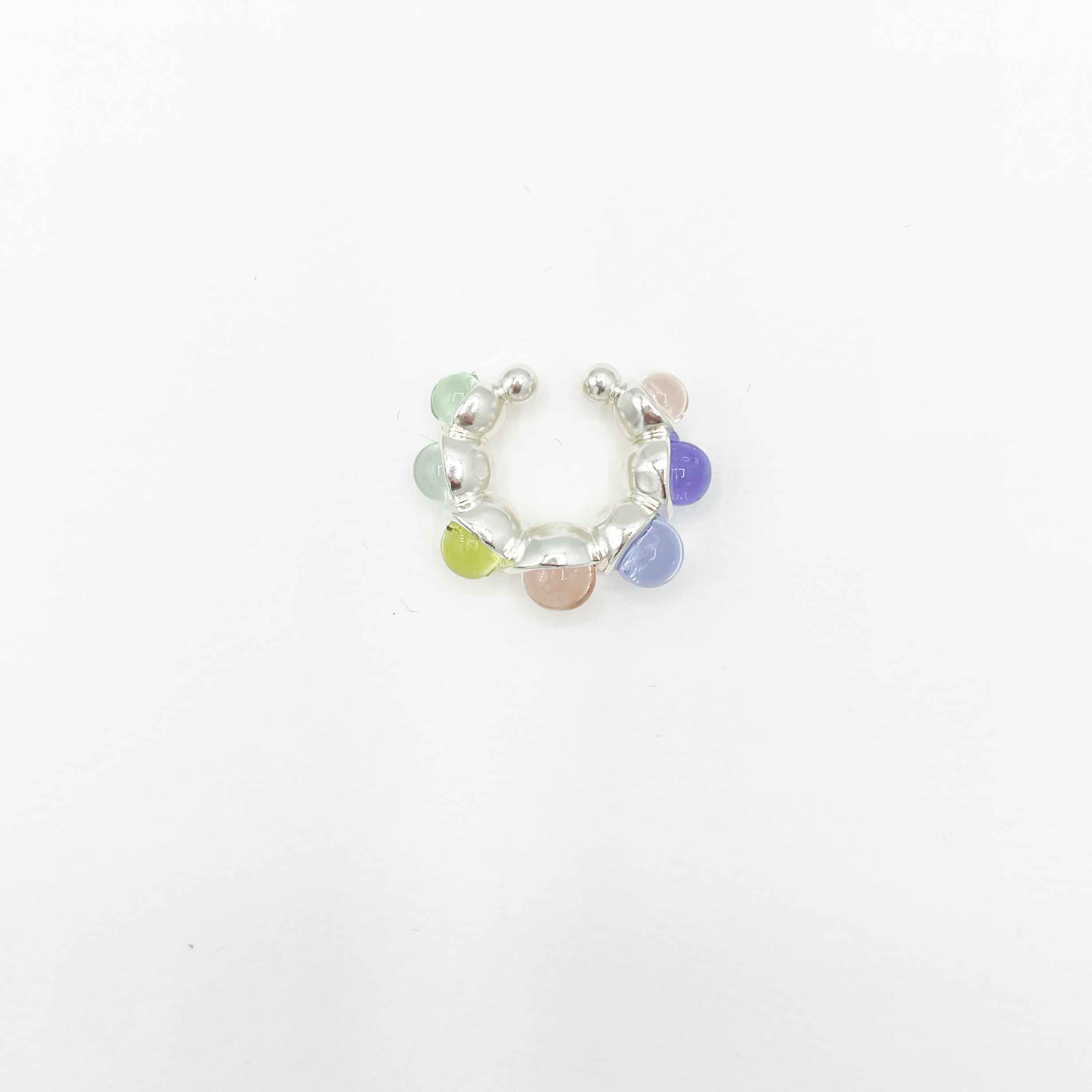 “GALACTIC EARCUFF” PASSIVATED 925 SILVER