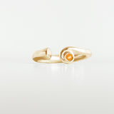 "EMBRASSER"VERMEIL OR 18 CARATS SERTIE DE PIERRES FINES