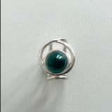 “ECLIPSE SIGNET RING” TRANSPARENT PASSIVATED 925 SILVER